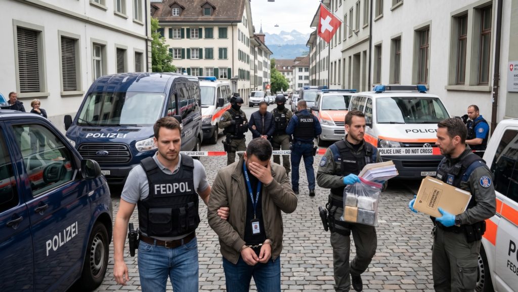 İsviçre’de Federal Polise suç örgütü gözaltısı