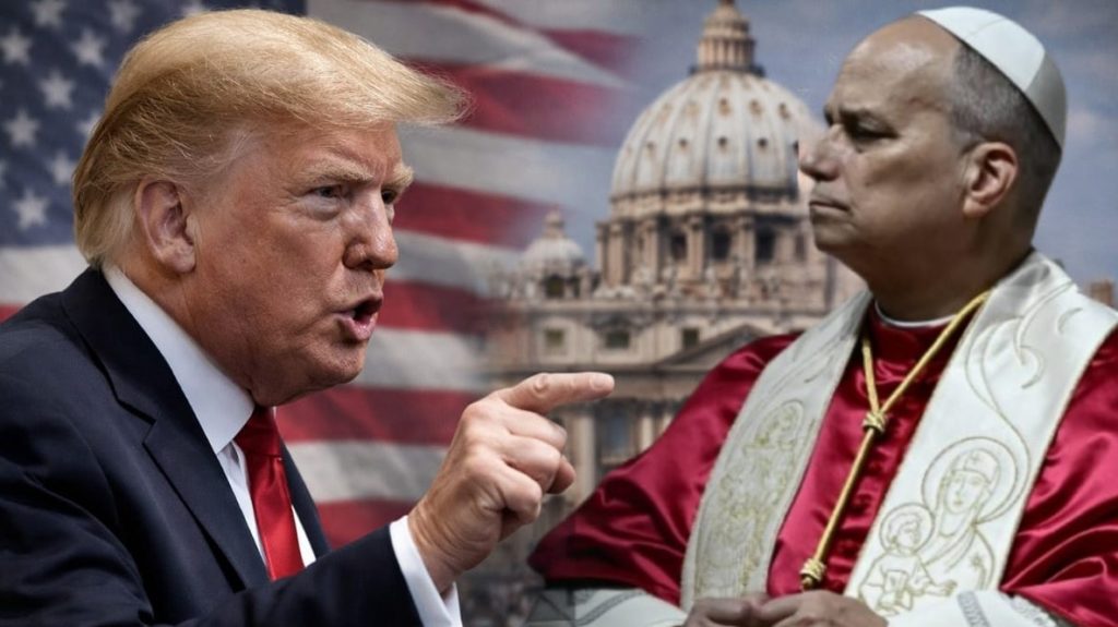 Washington ve Vatikan hattında kılıçlar çekildi: Trump’tan Papa’ya sert suçlamalar!