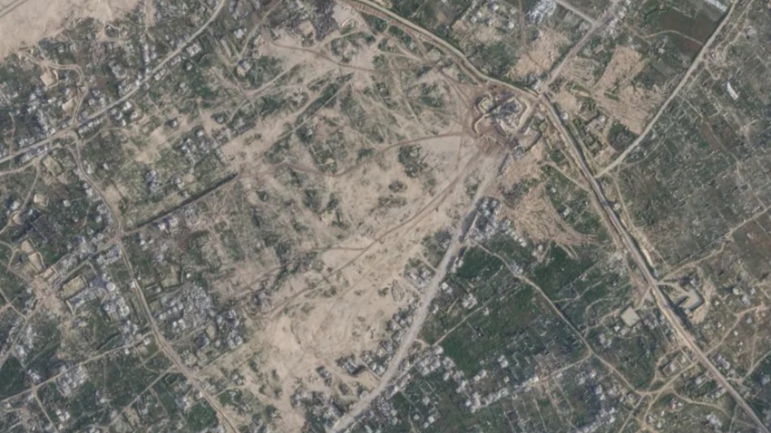 Uydu görüntüleri ortaya koydu: İsrail Gazze’de askeri varlığını genişletiyor