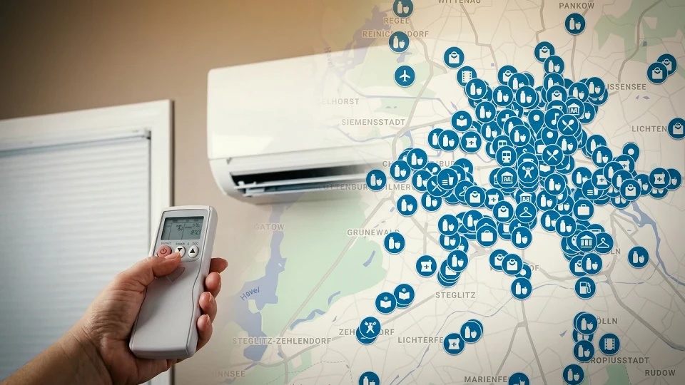 Almanya’da aşırı sıcaklar çıldırttı, yasaklar gelince ‘harita’ devreye girdi: Binlerce kişi klimalı mekanların peşine düştü