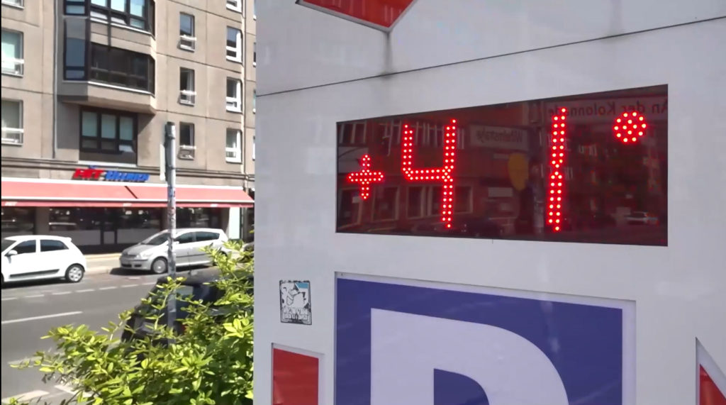 Almanya son yılların en şiddetli sıcak hava dalgasıyla mücadele ediyor