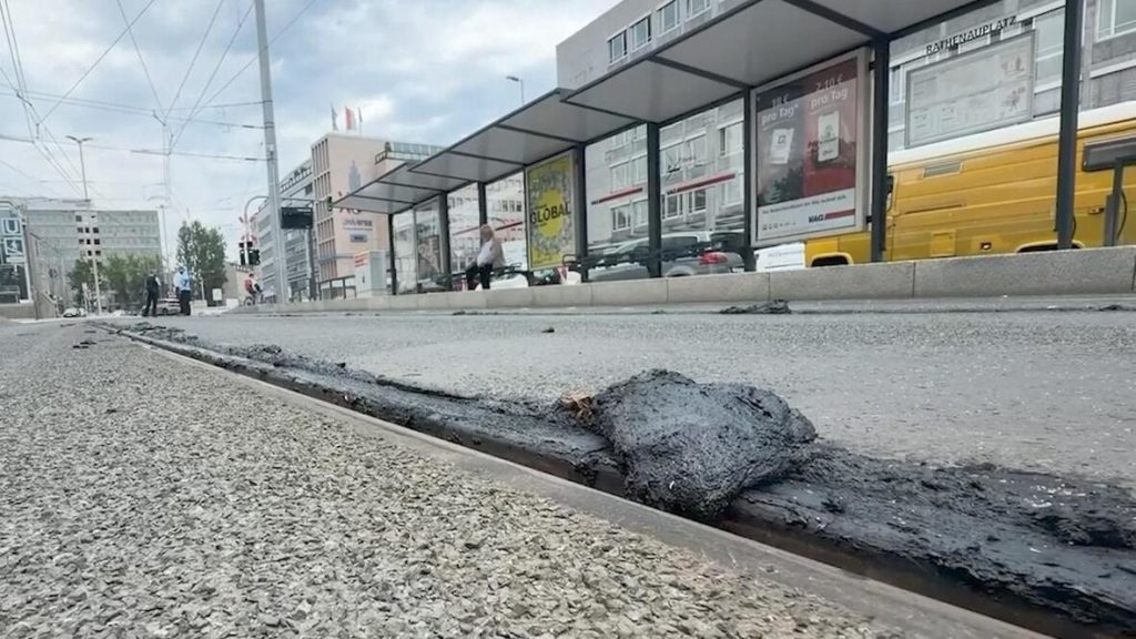 Almanya’da aşırı sıcaklar toplu taşımayı vurdu: Nürnberg’de tramvay seferleri aksadı